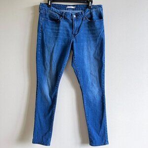 LEVIS 711 SKINNY WOMEN'S JEANS SIZE W33‎ X L32